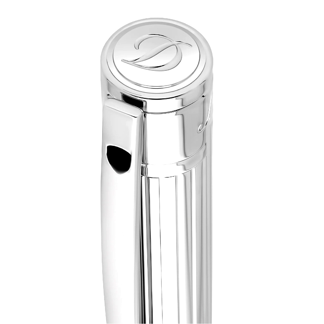 _0006_Penna a sfera D Initial Goldsmith Argento