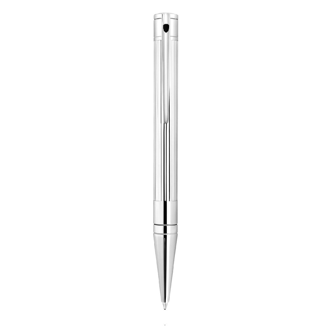 _0008_Penna a sfera D Initial Goldsmith Argento