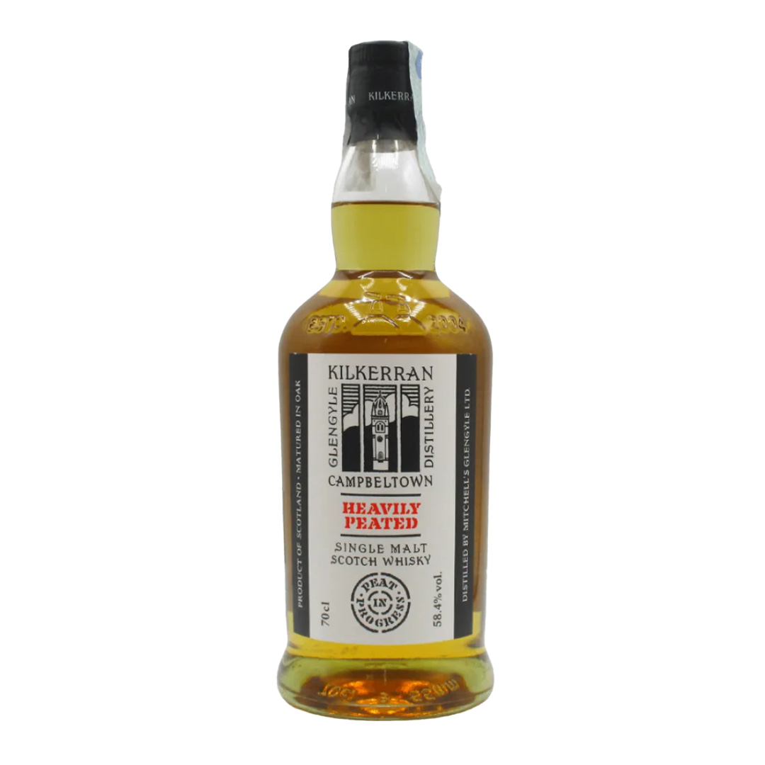 Kilkerran single Malt scotch whisky Heavily Peated
